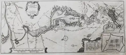 Tabula Bergarum ad Zomam Stenbergae et novorum ibi operim - Bergen op Zoom Noord Brabant Nederland Niederlande