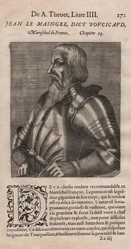 Jean le Maingre, dict Boucicaud, Mareschal de France - Jean II Le Meingre (13664-1421) marechal Boucicaut knig