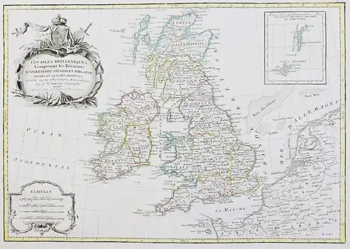 Les Isles Britanniques Comprenant les Royaumes D'Angleterre D'Ecosse et D'Irlande... - Great Britain British I