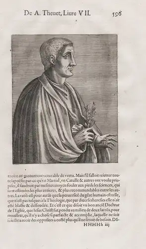 Horace (65-27 BC) Horaz Roman poet Römischer Dichter Portrait