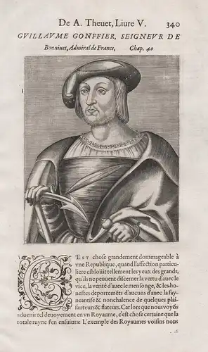 Guillaume Gonffier, Seigneur de Bonnivet, Admiral de France - Guillaume Gouffier de Bonnivet (c.1482-1525) sol