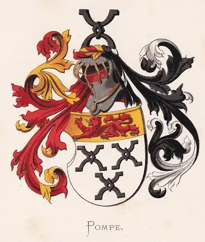 Pompe - Wappen coat of arms heraldry Heraldik blason Wapen