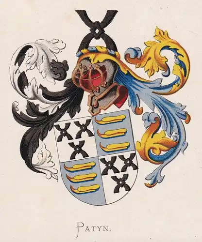 Patyn - Wappen coat of arms heraldry Heraldik blason Wapen