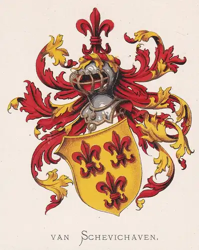 Van Schevichaven - Wappen coat of arms heraldry Heraldik blason Wapen