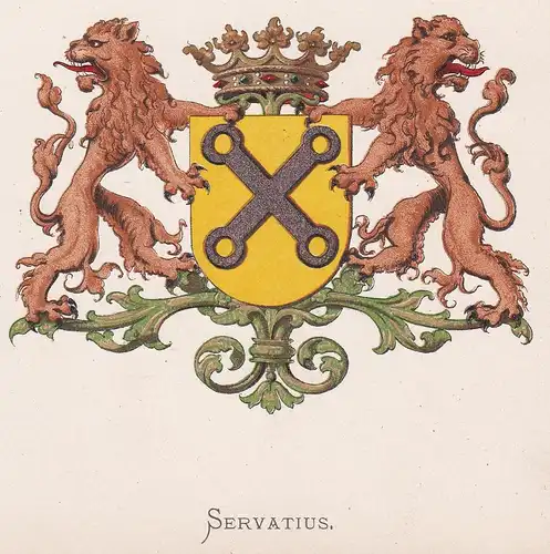 Servatius - Wappen coat of arms heraldry Heraldik blason Wapen