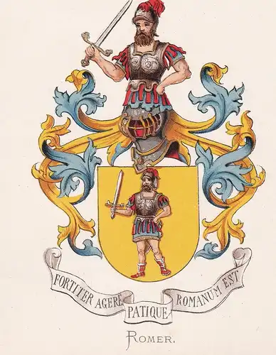 Romer - Wappen coat of arms heraldry Heraldik blason Wapen