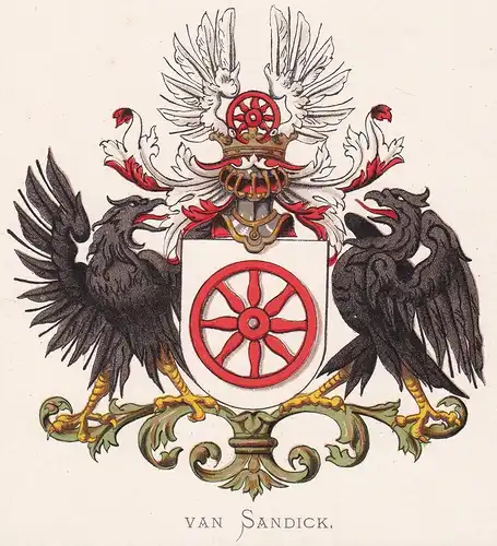 Van Sandick - Wappen coat of arms heraldry Heraldik blason Wapen