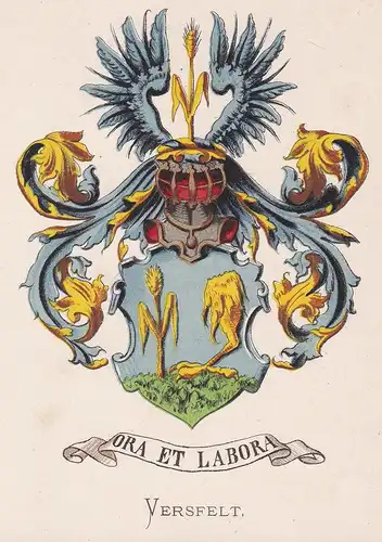 Versfelt - Wappen coat of arms heraldry Heraldik blason Wapen