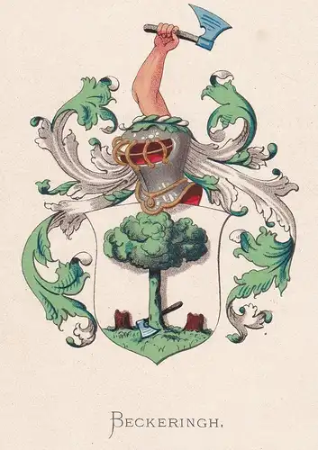 Beckeringh - Wappen coat of arms heraldry Heraldik blason Wapen