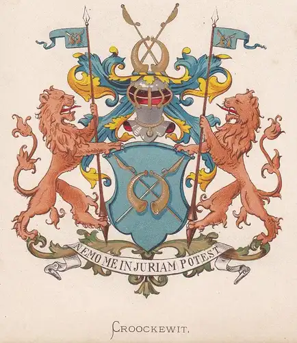 Croockewit - Wappen coat of arms heraldry Heraldik blason Wapen