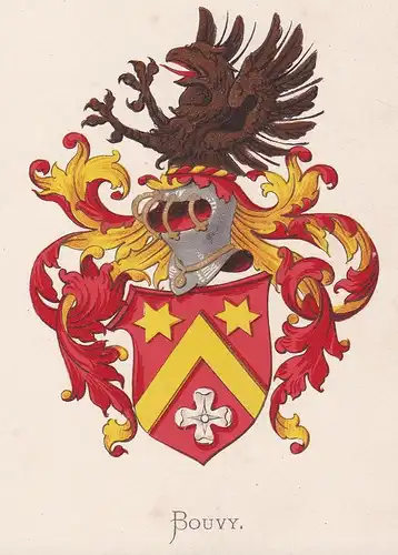 Bouvy - Wappen coat of arms heraldry Heraldik blason Wapen