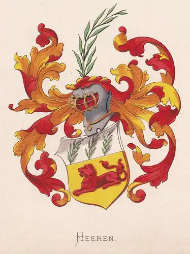 Heeren - Wappen coat of arms heraldry Heraldik blason Wapen