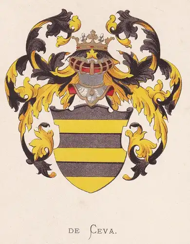 De Ceva - Wappen coat of arms heraldry Heraldik blason Wapen