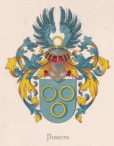 Dibbits - Wappen coat of arms heraldry Heraldik blason Wapen