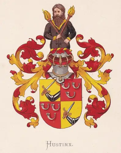 Hustinx - Wappen coat of arms heraldry Heraldik blason Wapen