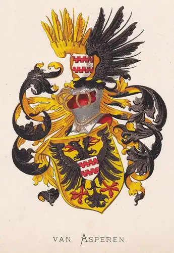 Van Asperen - Wappen coat of arms heraldry Heraldik blason Wapen