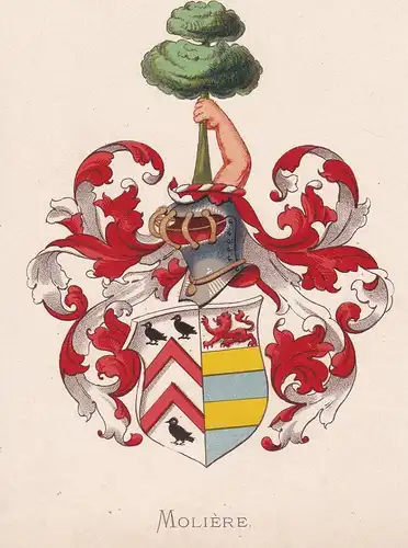 Moliere - Wappen coat of arms heraldry Heraldik blason Wapen