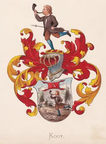 Kooy - Wappen coat of arms heraldry Heraldik blason Wapen