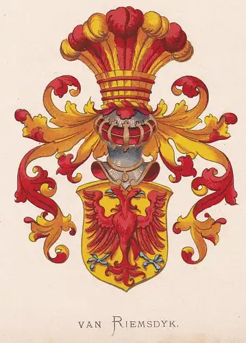 Van Riemsdyk - Wappen coat of arms heraldry Heraldik blason Wapen
