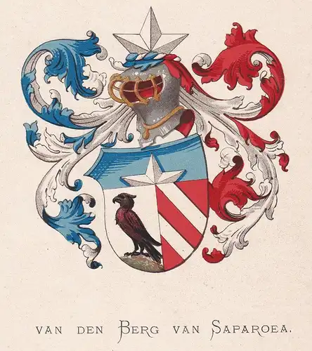 Van den Berg van Saparoea - Wappen coat of arms heraldry Heraldik blason Wapen