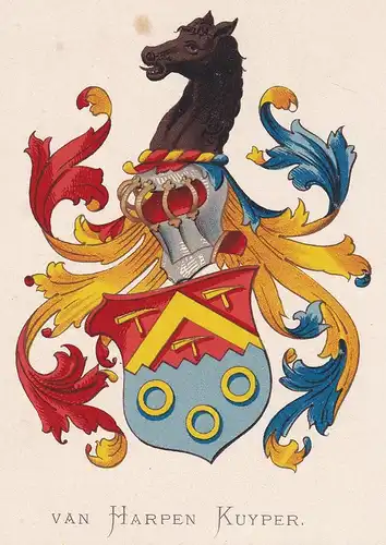 Van Harpen Kuyper - Wappen coat of arms heraldry Heraldik blason Wapen