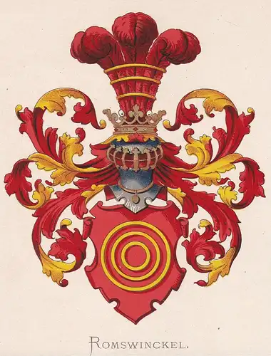 Romswinckel - Wappen coat of arms heraldry Heraldik blason Wapen