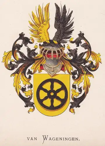 Van Wageningen - Wappen coat of arms heraldry Heraldik blason Wapen