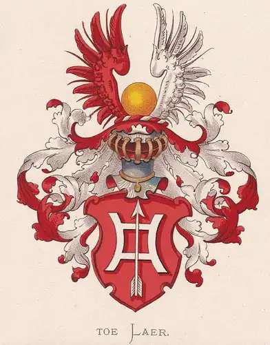 Toe Laer - Wappen coat of arms heraldry Heraldik blason Wapen
