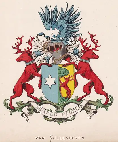 Van Vollenhoven - Wappen coat of arms heraldry Heraldik blason Wapen
