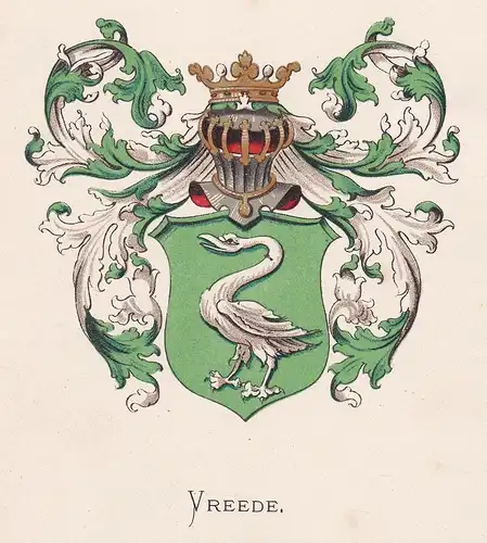 Vreede - Wappen coat of arms heraldry Heraldik blason Wapen