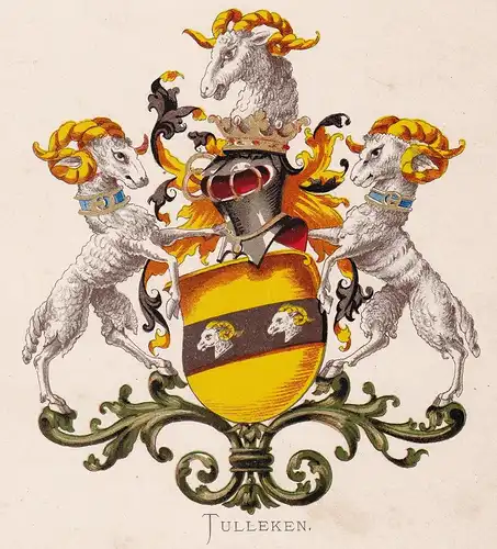 Tulleken - Wappen coat of arms heraldry Heraldik blason Wapen