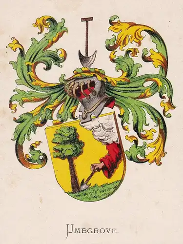 Umbgrove - Wappen coat of arms heraldry Heraldik blason Wapen