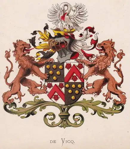 De Vico - Wappen coat of arms heraldry Heraldik blason Wapen