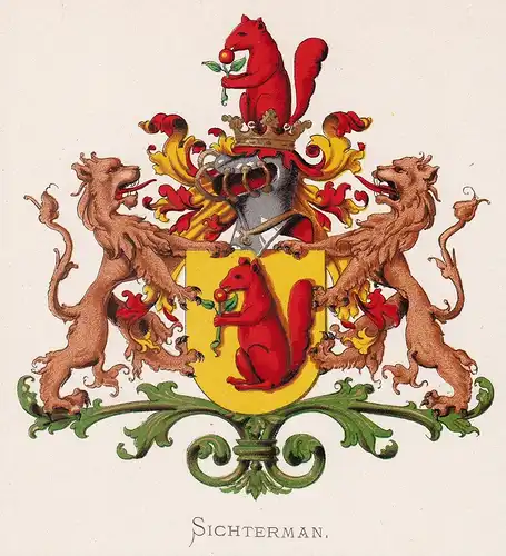 Sichterman - Wappen coat of arms heraldry Heraldik blason Wapen