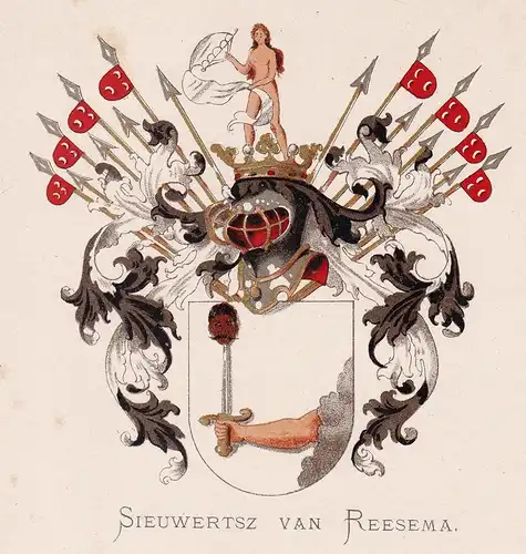 Sieuwertsz van Reesema - Wappen coat of arms heraldry Heraldik blason Wapen