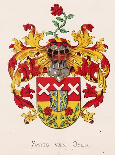 Smits van Oyen - Wappen coat of arms heraldry Heraldik blason Wapen