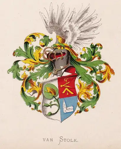 Van Stolk - Wappen coat of arms heraldry Heraldik blason Wapen