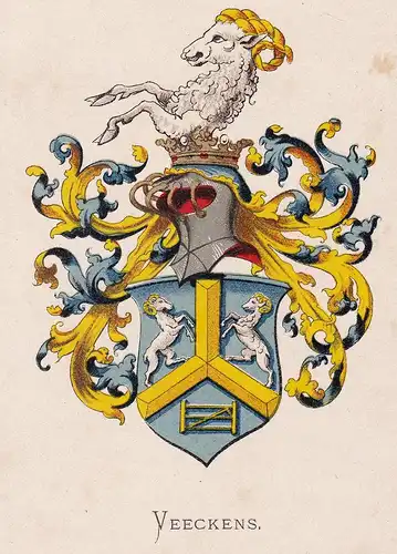 Veeckens - Wappen coat of arms heraldry Heraldik blason Wapen