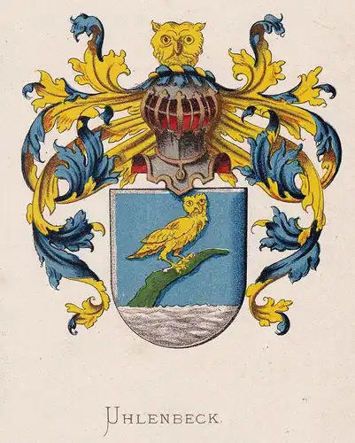Uhlenbeck - Wappen coat of arms heraldry Heraldik blason Wapen