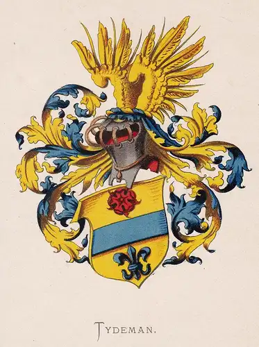 Tydeman - Wappen coat of arms heraldry Heraldik blason Wapen