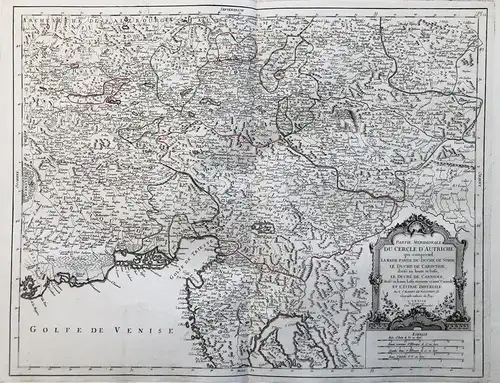 Partie méridionale du cercle d'Autriche qui comprend la basse partie du duché de Stirie, le duché de Carinthie