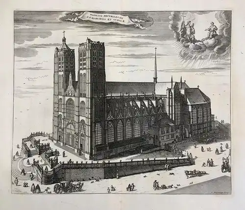 Basilica Bruxellensis S. S. Michaelis et Gudilae - Bruxelles Brussel Cathedrale Saints-Michel-et-Gudule Cathed