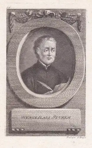 Wenceslaus Sturem - Wenzel Sturm (1531-1601) Jesuit Jesuiten Portrait Böhmen Bohemia