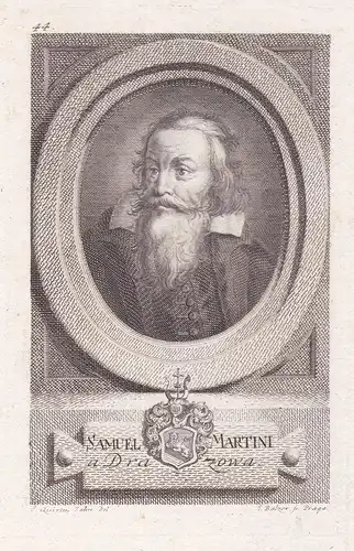 Samuel Martini - Samuel Martini (1593-1639) Utraquist Kalixtiner Pirna Praha Prag Portrait Böhmen Bohemia