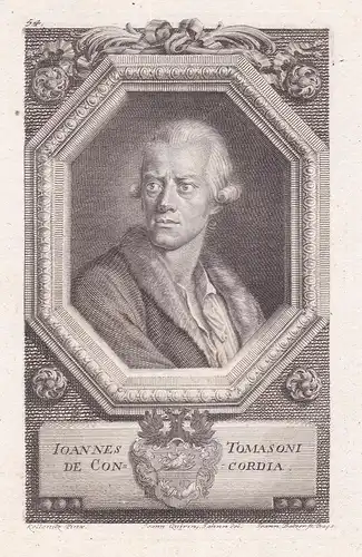 Ioannes Tomasoni de Concordia - Johannes Tomasoni de Concordia (1724-1765) Architekt architect architecture Ar