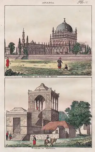 Arabia / Sepoltura dei Sultani di Misor / Edifizio in Madura - Mysuru India Palace Madurai Inde Indien Trachte