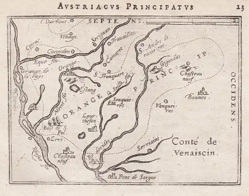 Sabaudia / Sabaudiae et Brugundiae Comitus Descrip. - Savoie Savoia Savoy Savoyen carte map Karte / Epitome du