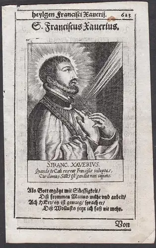 S. Franciscus Xaverius - Franz Xaver (1506-1552) Francisco Javier Francis Xavier Christian missionary saint He