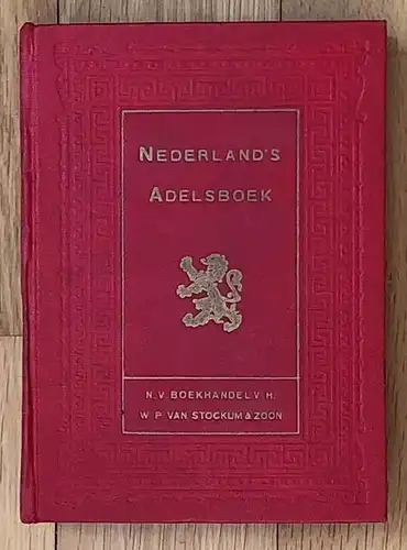 Nederland's Adelsboek. Jaargang 28 (1930)