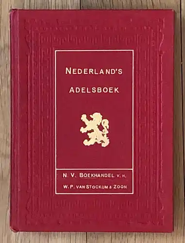 Nederland's Adelsboek. Jaargang 20 (1922)